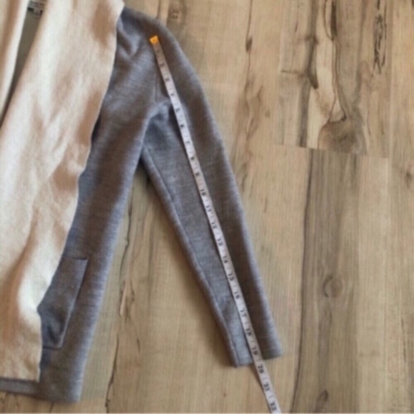 Grey & White Wool Blend Babaton Cardigan - Picture 8 of 11